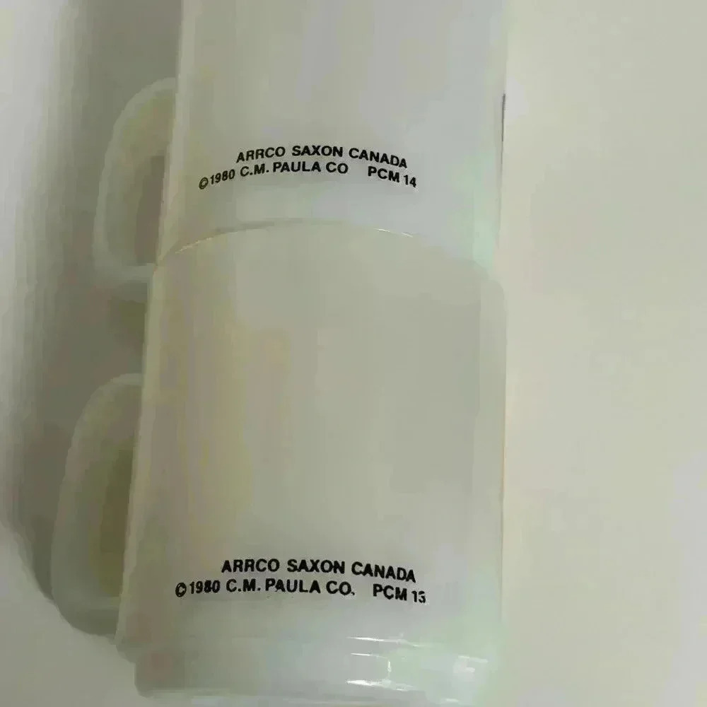 Set of 2 vintage Glasbake milk glass  coffee mugs for grandma and grandpa - Picture 10 of 12
